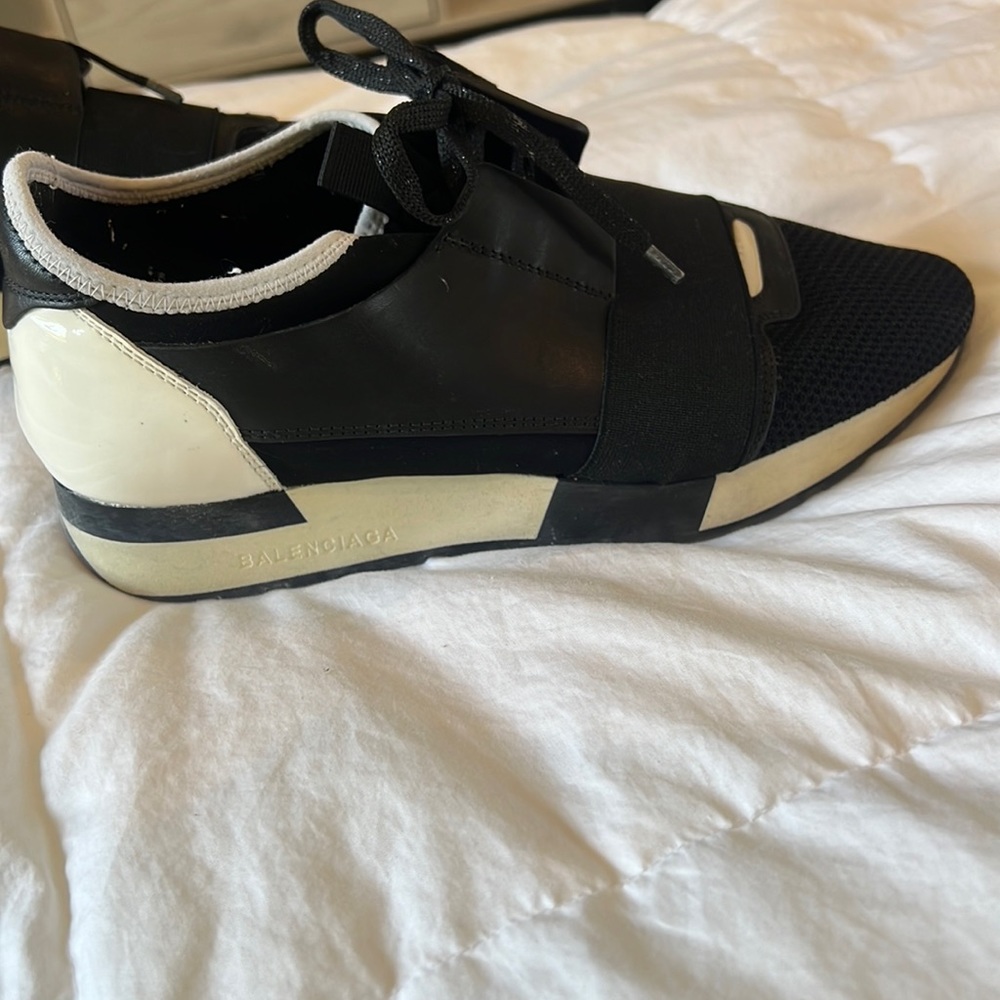 BALENCIAGA WOMENS RACE RUNNERS BLACK - Picture 6 of 9